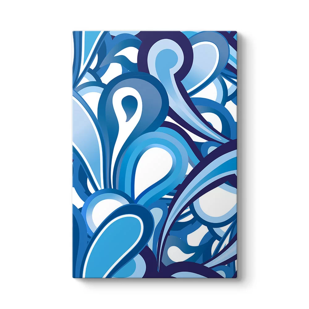Blue Abstract Tablosu - Model 2
